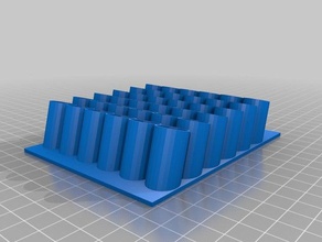 benim multi-row marker tutucu özelleştirilmiş organizasyon 3d print model - Mito3D