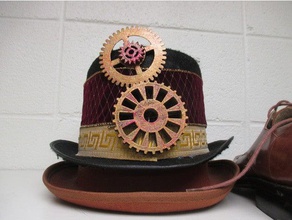 steampunk gears stencils costume gear stencil theatre theatrearts 3d print model - Mito3D