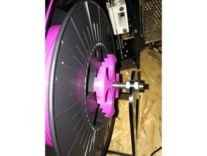 filament spool holder Verbesserung anet a8 3d Drucker Zubehör filament-Halter filament-Spule 3d print model - Mito3D