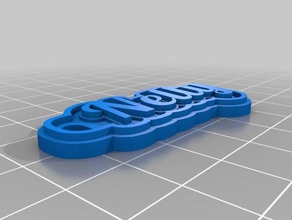 nelly keychains customized 3d print model - Mito3D