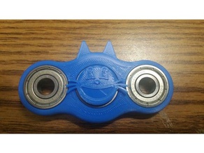 chat spinner jouets mécaniques le tdah fidget fidget-jouet main jouet handspinner 3d print model - Mito3D