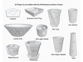 lm desktop container creator office c-130 coaster f-117 f-16 f-22 f-35 flower pot jet lcs lockheed martin meads military pac-3 mse patriot ptds sr-71 3d print model - Mito3D
