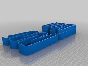 my customized battery dispenser - organization 3d print model - Mito3D