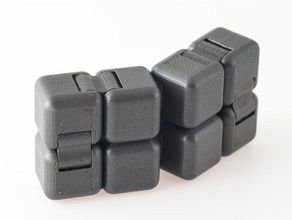 magnético fidget cubo juguetes mecánicos kobayashi 3d print model - Mito3D