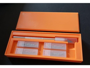 Präzisions-Messer-box magnetische Abdeckung diy box inlay - Messer Präzision tool 3d print model - Mito3D