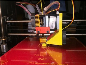 versione 2 fanduct ventola da 40mm fatto geeetech prusa i3 b pro 3d touch compatibili Stampante accessori condotto della geetech 3d print model - Mito3D