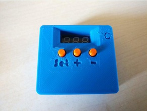 w1209 caso eletrônica fã aquecida cama aquecimento regulador r gulation termostato ventilação 3d print model - Mito3D
