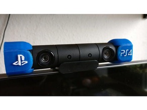 ps4 coperchio dell'obiettivo della fotocamera video giochi anti spy cam la il tappo playstation 4 pro vr camera psvr ps sony 3d print model - Mito3D