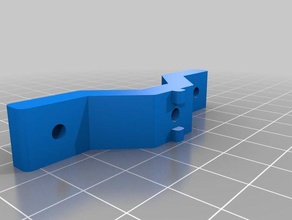 mon personnalisés bloc d'alimentation du support L'imprimante 3d de pièces personnalisé 3d print model - Mito3D