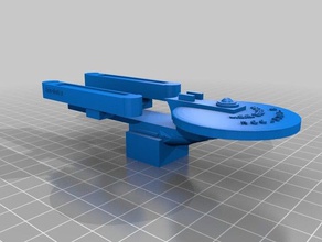 unseen uss enterprise ncc-1701-b 3d printing star trek 3d print model - Mito3D