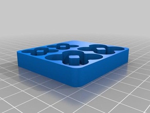 my customized doubled battery tray2 organization 3d print model - Mito3D