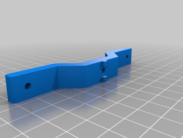 my customized psu bracket 3d printer parts 3D print model - Mito3D