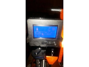 screen mount 3d printer parts 3d print model - Mito3D
