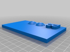 3x5-braille-b 3d-drucken 3d print model - Mito3D