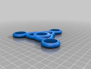 bearing Gewicht celtic spinner-Körper - mono color press fit mechanische Spielzeuge kundengebundene 3d print model - Mito3D