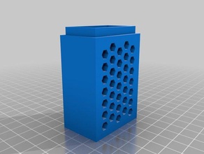 razor blade bin box tool holders & boxes 3d print model - Mito3D