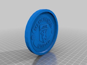 soccer coasters household chelsea coaster liverpool manchester united sports 3d print model - Mito3D