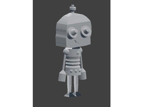 Roboter-Skulptur Skulpturen cartoon Roboter Skulptur 3d print model - Mito3D