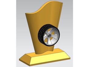 pinewood derby trophée prix le 3d print model - Mito3D