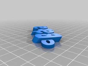 baba organização personalizado 3d print model - Mito3D