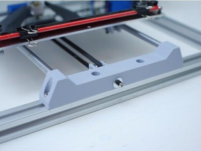 makersdr prusa i3 2020 y axis - folgertech replacement 3d printer parts extrusion mount 8mm smooth rod bracket folger tech idler pulley mounting nema17 nema 17 redesign part reprap sk8 stepper motor y-axis mod tensioner 3d print model - Mito3D