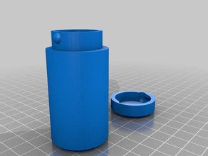 melo iii mini - atomizador caixa recipientes personalizado 3d print model - Mito3D
