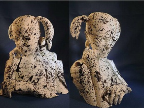 twogether sculptures art bust sculpteure 3d print model - Mito3D