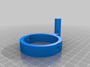 parametric reel pipe fastener diy 3d print model - Mito3D