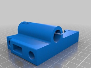 anet a8 anti z wobbel mounts 3d printer parts vibration axis new xaxis 3d print model - Mito3D