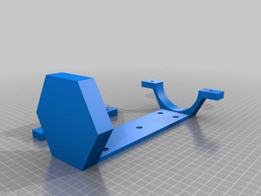 suporte uv cubos de 9w a los animales 3d print model - Mito3D