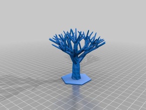 Georgien Baum Modelle kundengebundene 3d print model - Mito3D