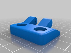 menteşe silindirik delik autoclosing diy otomatik kapat kapı menteşeleri 3d print model - Mito3D