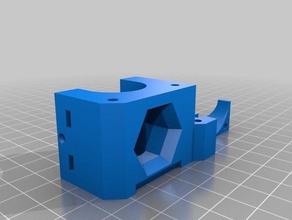 prusa i3 mk2 extruder body probe support reinforced 3d printer parts 3d print model - Mito3D