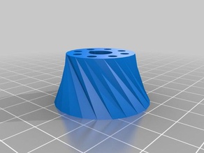 tubo de stand - octal 8 pinos soquete A impressão 3d 3d print model - Mito3D