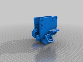 il mio personalizzato hot end di montaggio generatore - vari carrelli estremità calde opzioni stampante 3d parti su misura 3d print model - Mito3D
