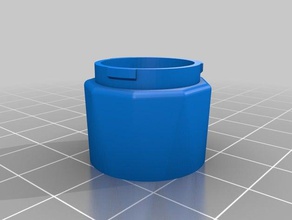 invertida coroa conatiner recipientes personalizado 3d print model - Mito3D