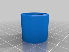 invertida coroa tampa recipientes personalizado 3d print model - Mito3D