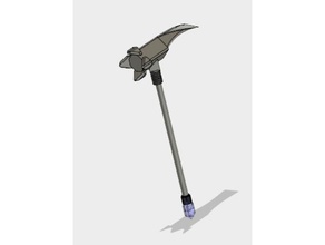 Zwerge warhammer Requisiten cosplay d&d Zwergen hammer Waffe 3d print model - Mito3D