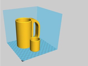 vaso di vetro arredamento 3d print model - Mito3D