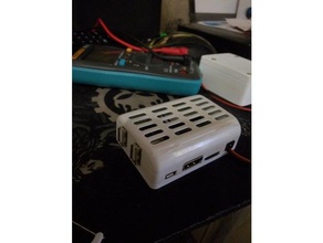 semplicemente caso arancio pi lite elettronica box opi orange 3d print model - Mito3D