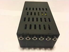 12v 5a 60w power psu enclosure electronics supply cover 3d print model - Mito3D