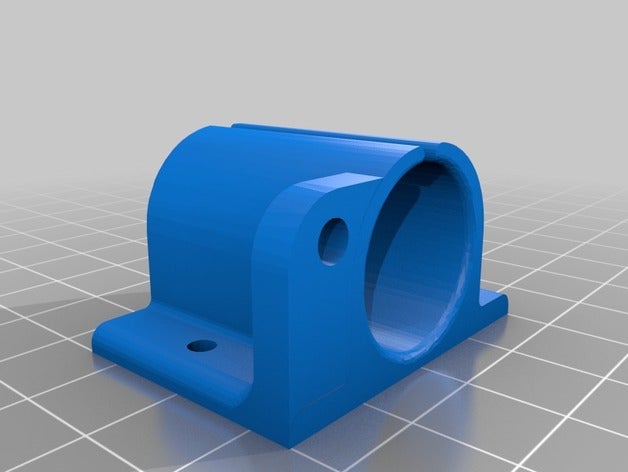 y-Achse-Lager-Halter 10mm Endabschalter 3d-drucken 3D print model - Mito3D