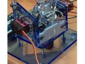 mearm v17 0 parça Robotik yedek robot 3d print model - Mito3D