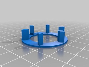 bot spinner-viejo-insertar juguetes mecánicos personalizado 3d print model - Mito3D