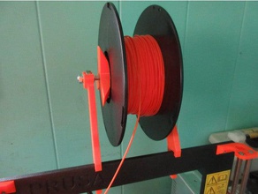 filament holder 608 Lager 3d Drucker Zubehör filament-Halter filament-Spule spool prusa i3 3d print model - Mito3D