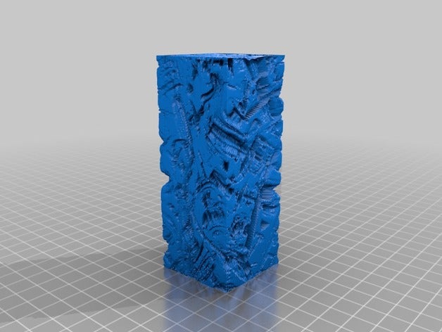 c sar sculptures 3D print model - Mito3D