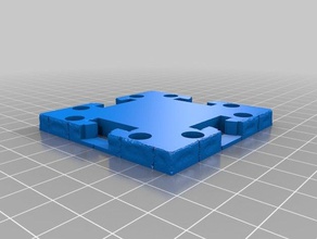 tt dungeon 2x2 base openlock magnet toys & games dnd tiles pathfinder true 3d print model - Mito3D