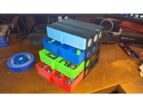 larger drawers tool holders & boxes mini 3d print model - Mito3D