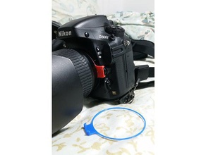 dslr-ring v2 Kamera anti-Diebstahl dslr-Kamera nikon 3d print model - Mito3D