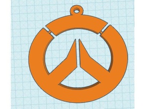 overwatch logo 3d printing gaming 3d print model - Mito3D